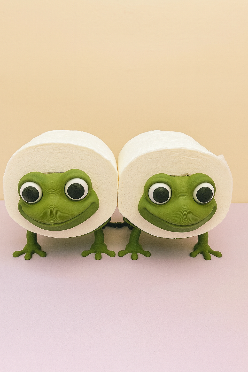 Frog Toilet Roll Stand