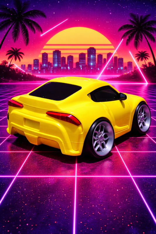 Tooned Toyota Supra Mk5