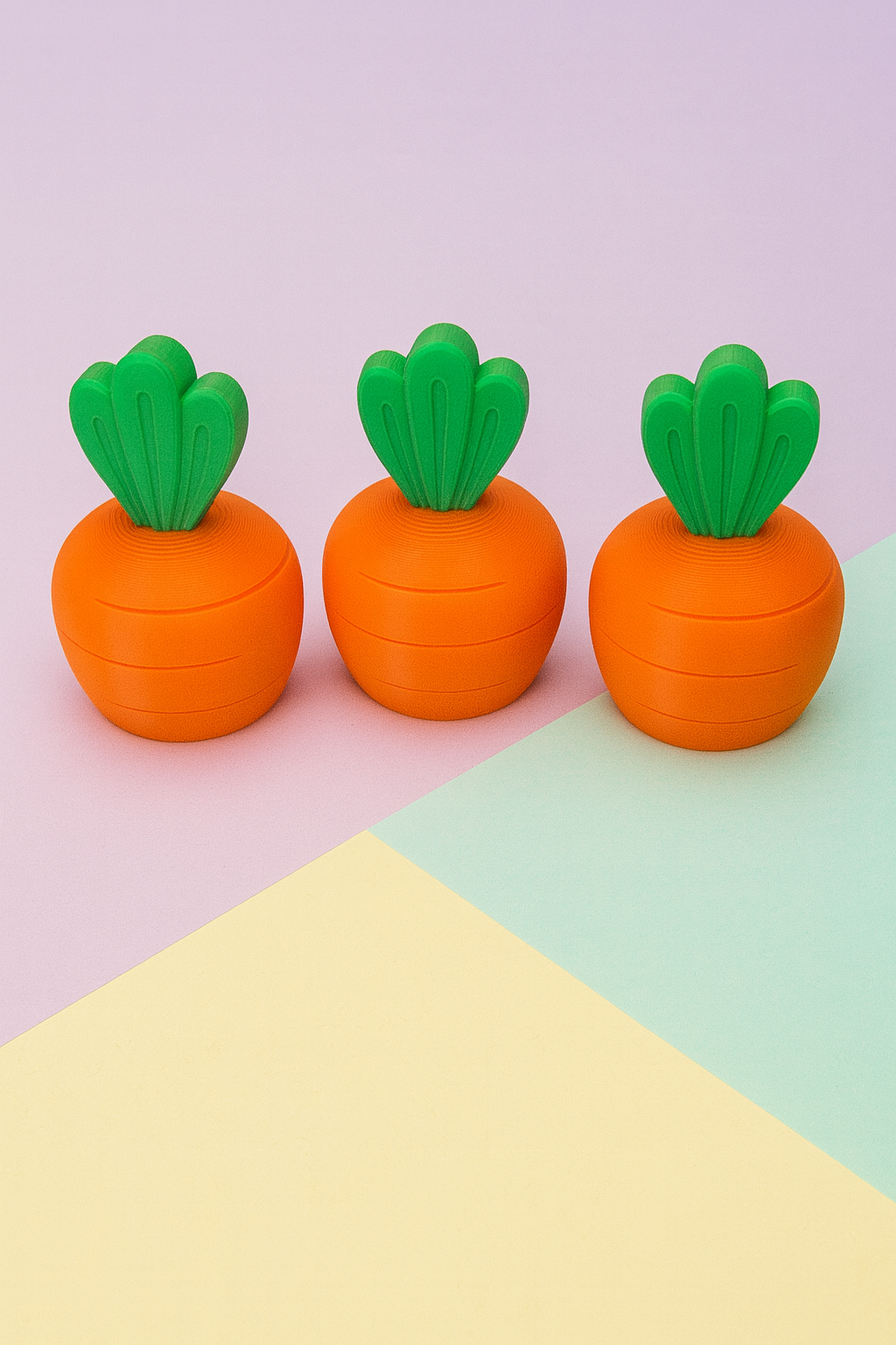 Pop-Up 3D Printed Carrots 🥕✨