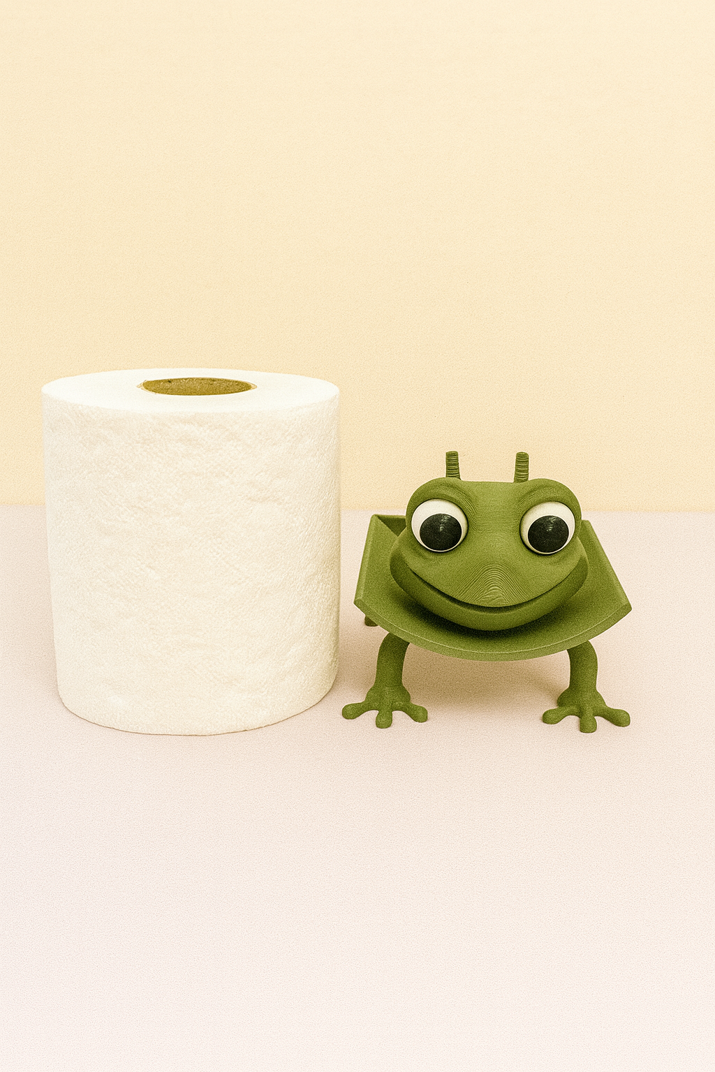 Frog Toilet Roll Stand