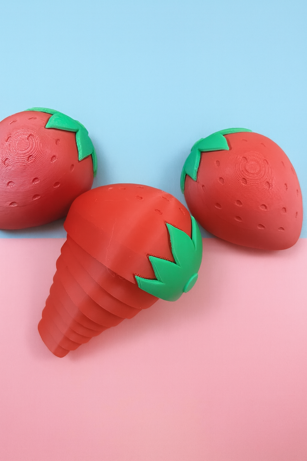 Layered Strawberry Fidget toy