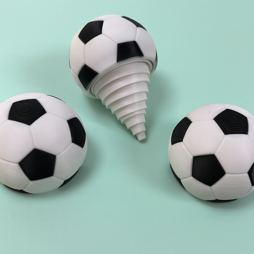 Pop-Up 3D Printed Football ⚽️✨