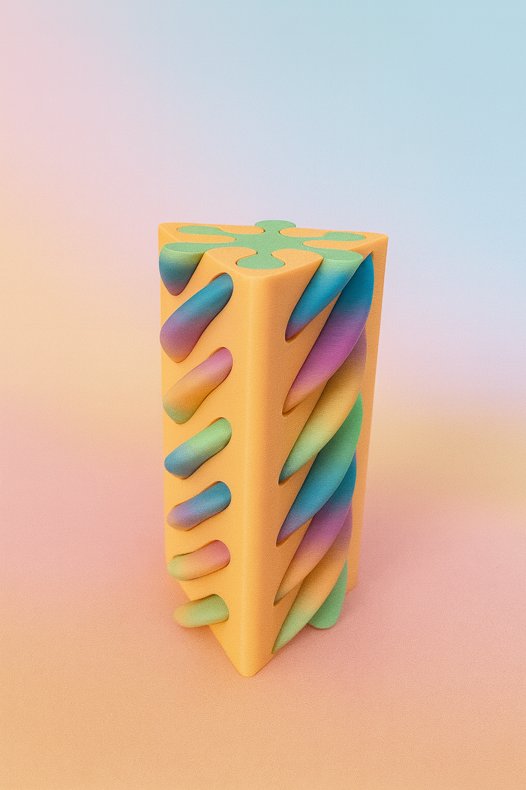 Triangle Bottom XL Infinity Spiral