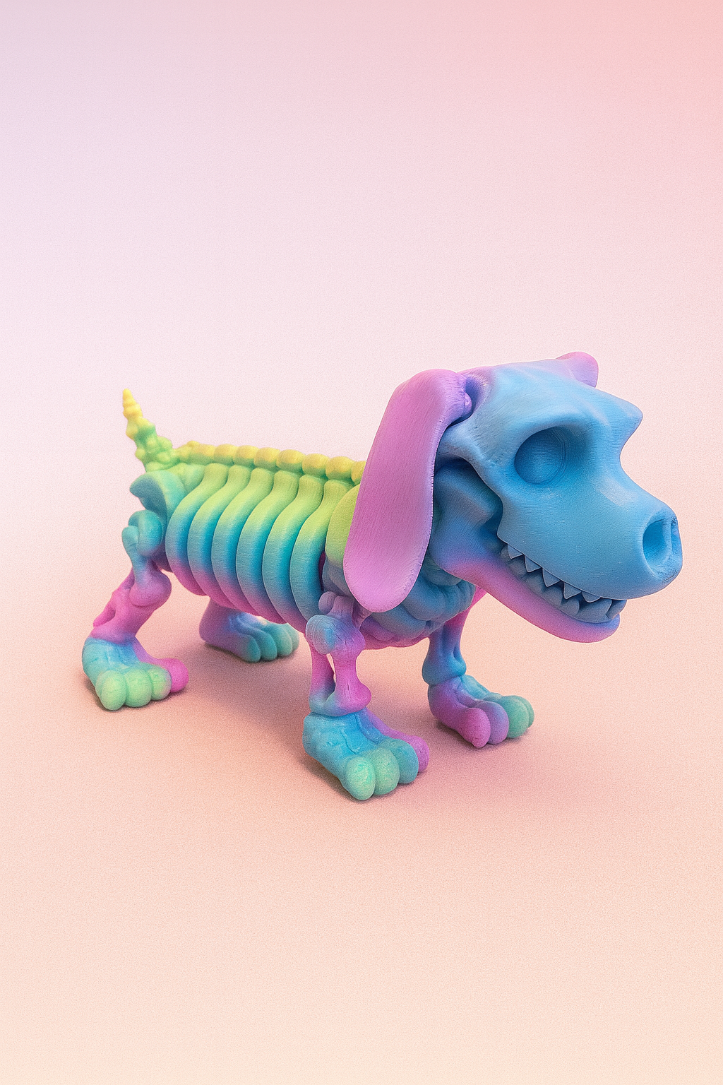Articulated Skeleton Dachshund Puppy