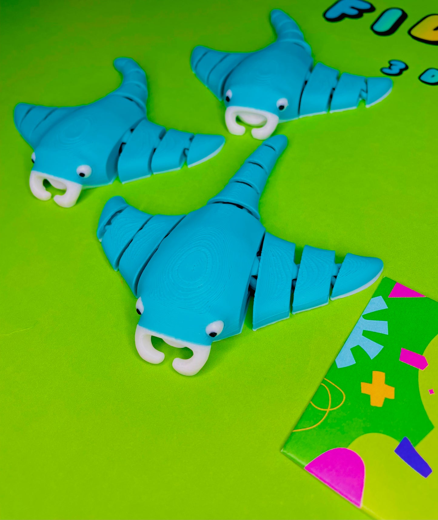 WIGGLERZ - Milo The Manta Ray