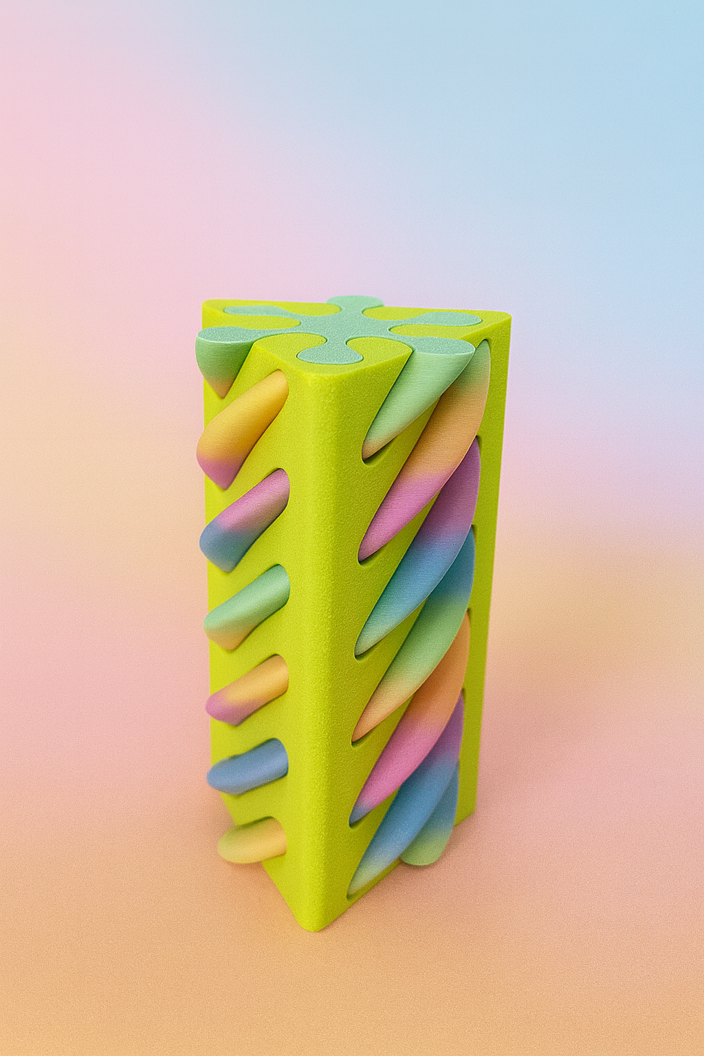 Triangle Bottom XL Infinity Spiral