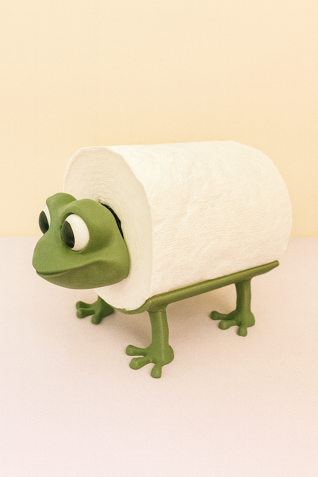 Frog Toilet Roll Stand