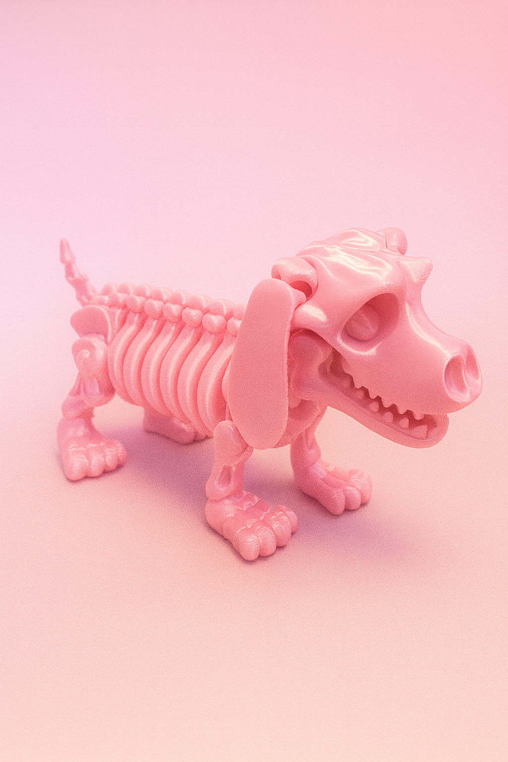 Articulated Skeleton Dachshund Puppy