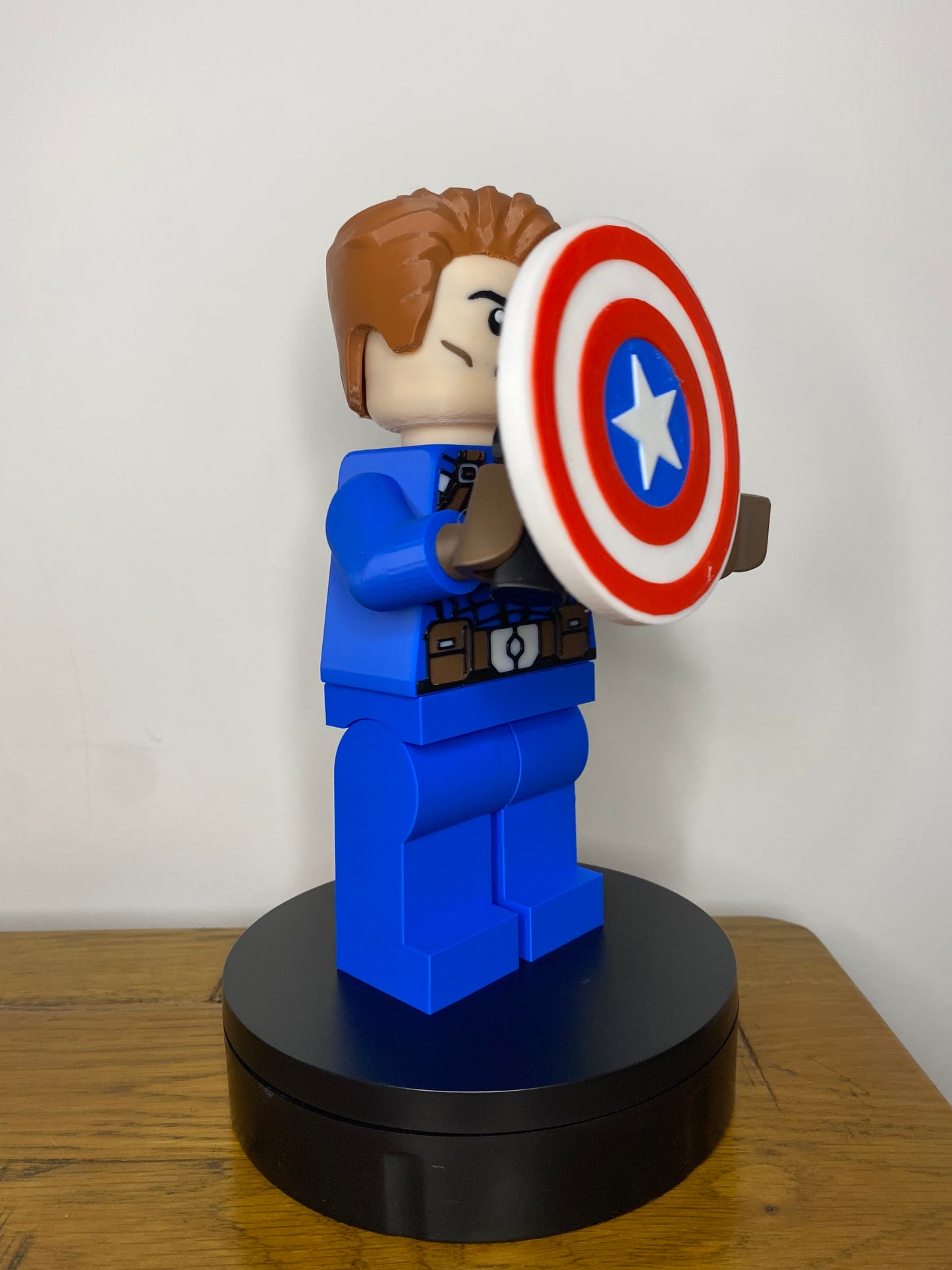 Big Brick Inspired Giant Captain America