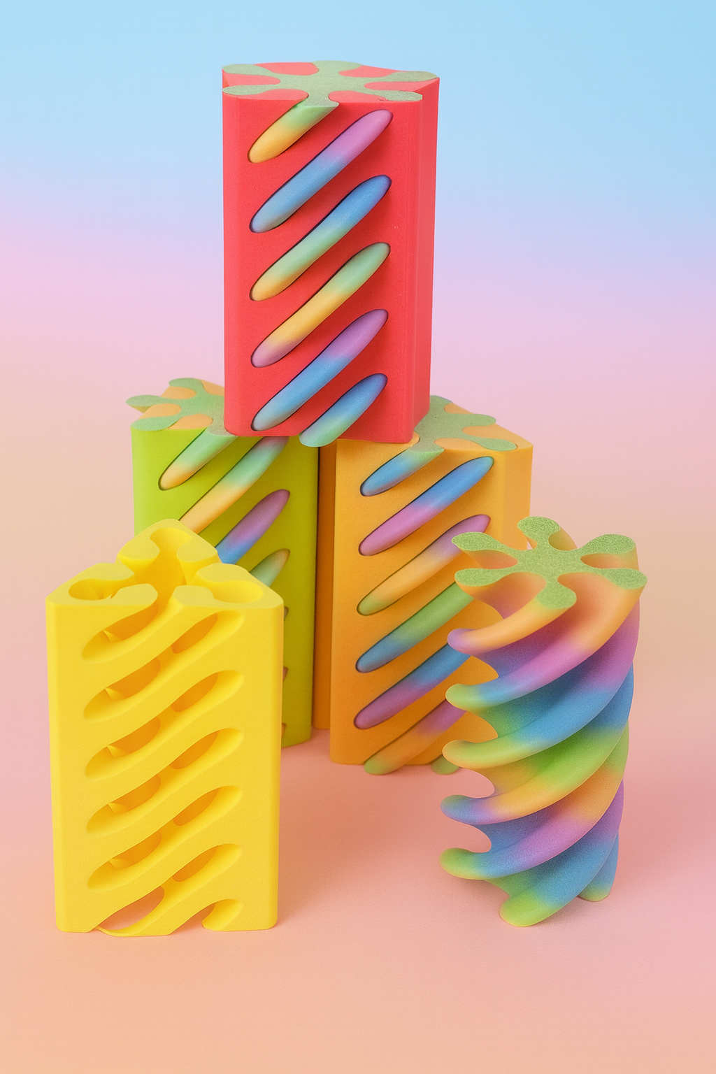 Triangle Bottom XL Infinity Spiral