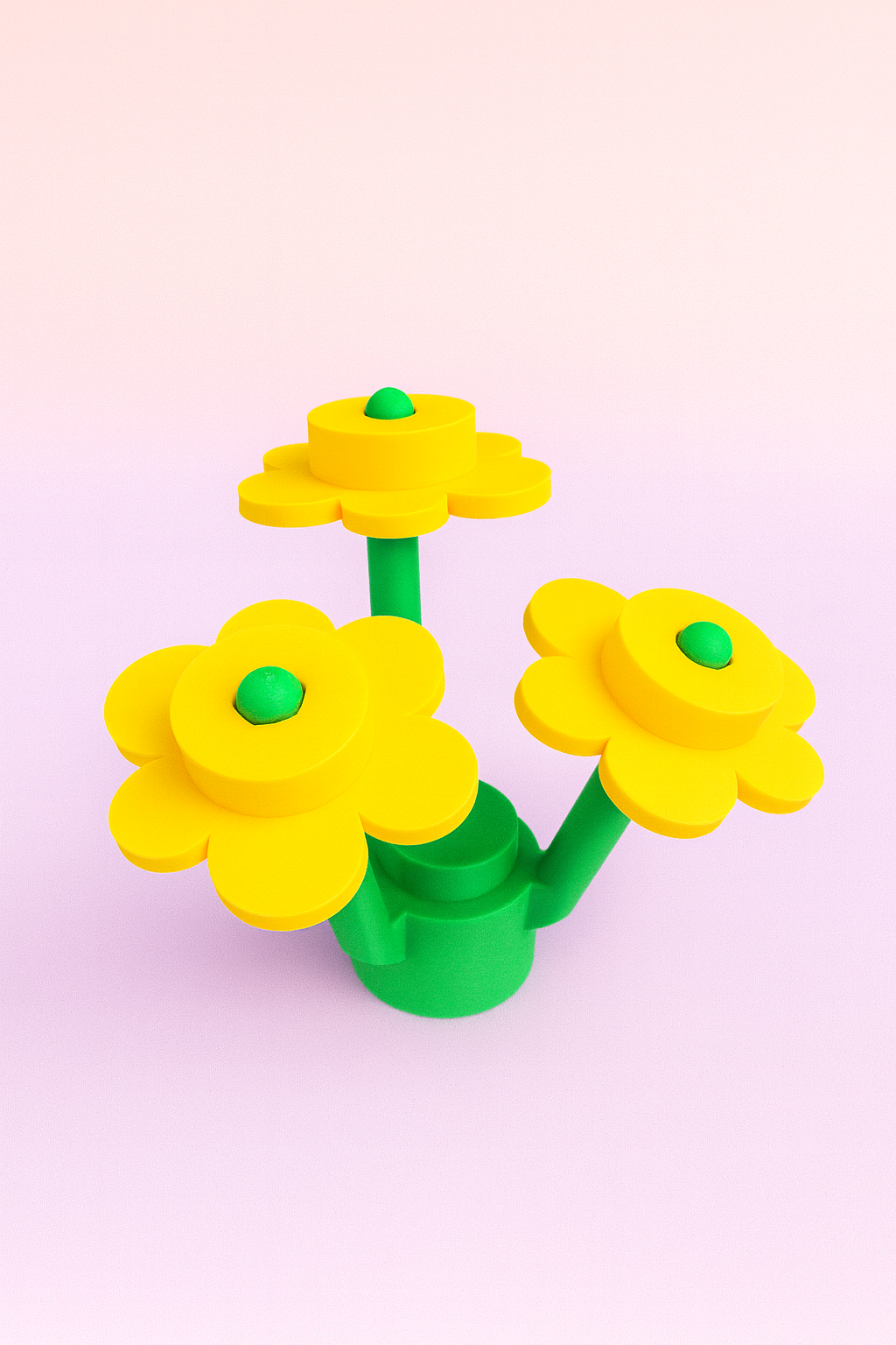 Giant Big Brick Style Flowers - Small