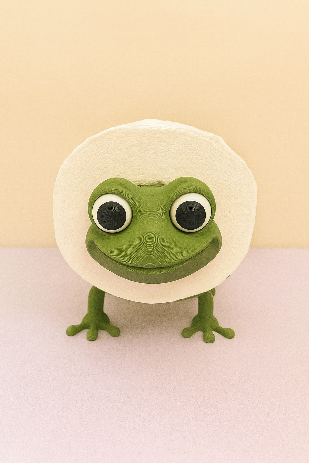 Frog Toilet Roll Stand