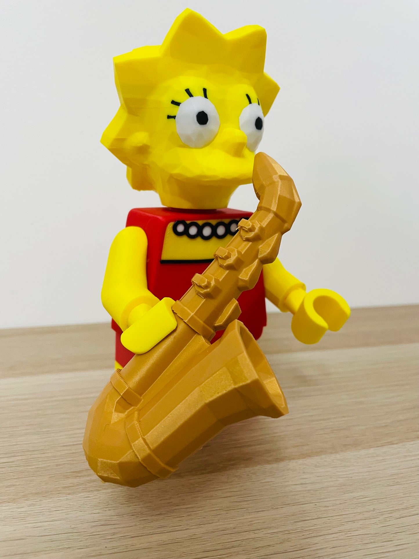 Big Brick Inspired Giant Lisa Simpson