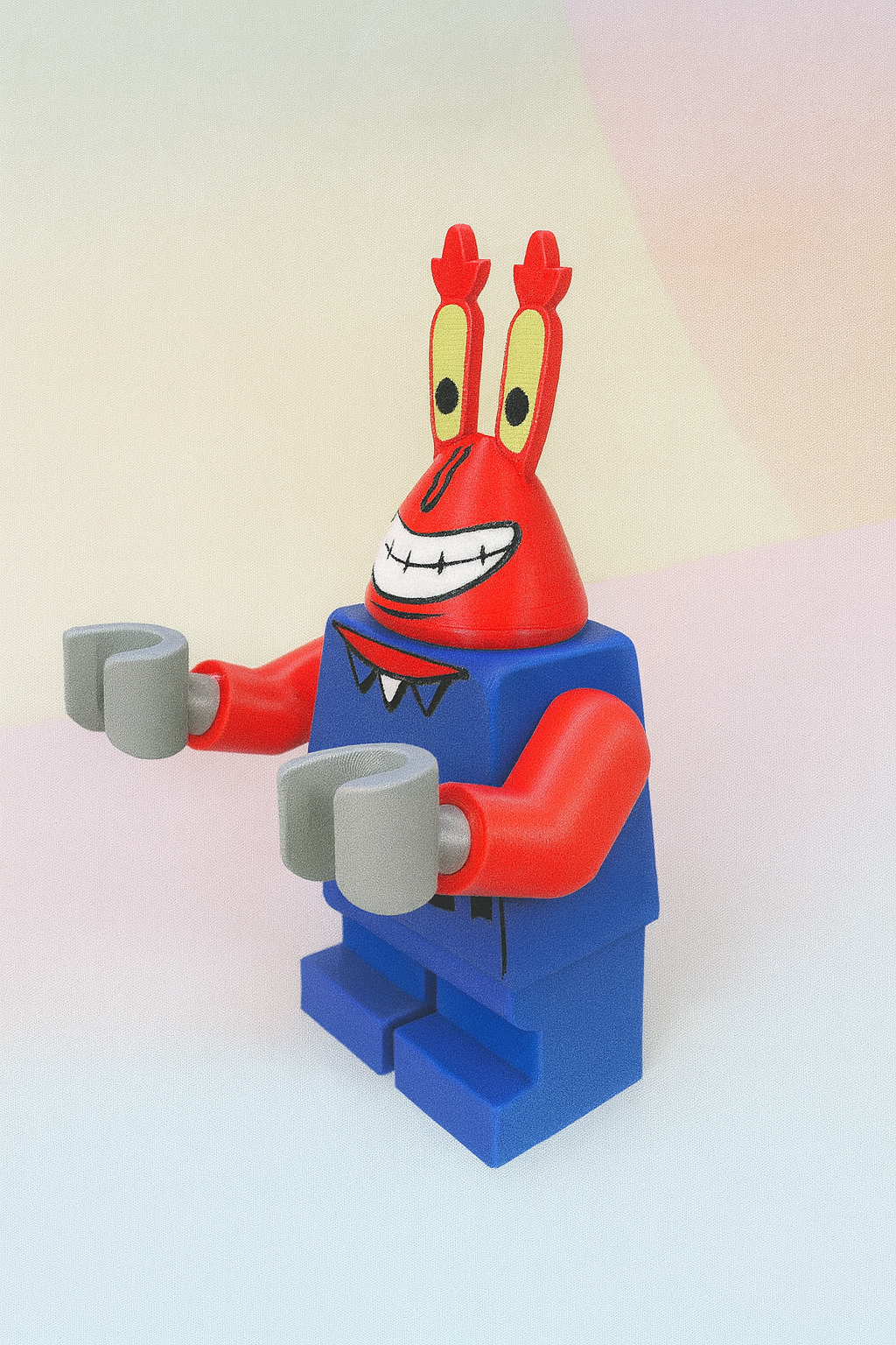 Big Brick Inspired Mr Krabs