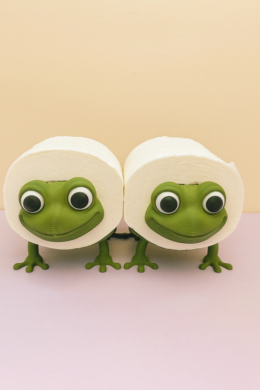 Frog Toilet Roll Stand
