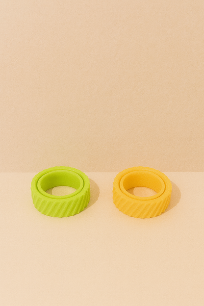 3D Printed Textured Fidget Ring