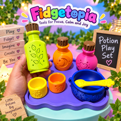 ✨ Magical Potion Play Set – Sensory & Imaginative Play