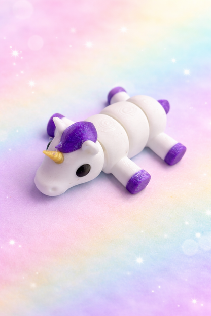 WIGGLERZ Ursula the Unicorn 🦄 Fidget Toy – Articulated Sensory Desk Toy for ADHD, Anxiety & Stress Relief