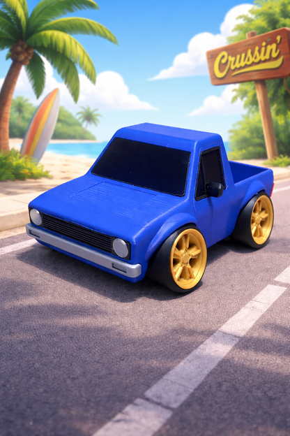 Tooned VW Mk1 Caddy Pickup