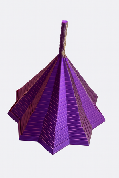 3D-Printed Superellipse Fidget Star – Mathematical Kinetic Desk Toy