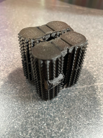3D Printed Ouchie Pain Stim Infinity Cube – Sensory Fidget Toy for ADHD, Anxiety & Stress Relief