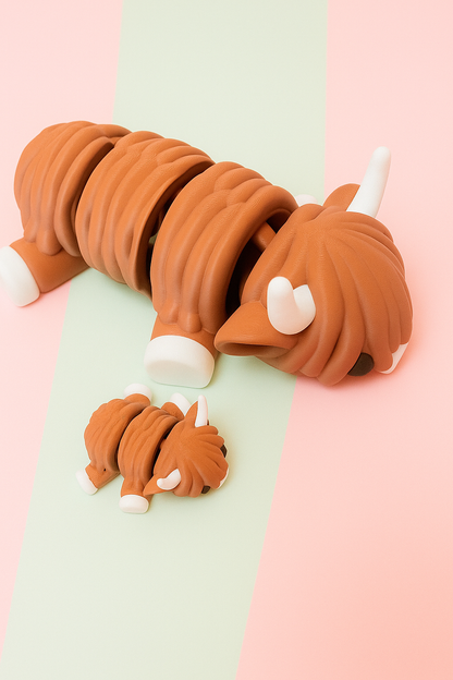 BIG WIGGLERZ - Hettie the Highland Cow