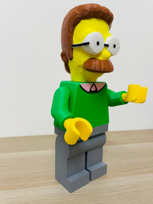 Big Brick Inspires Giant Ned Flanders