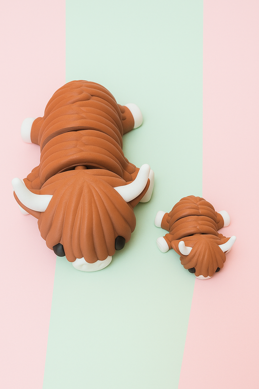 BIG WIGGLERZ - Hettie the Highland Cow