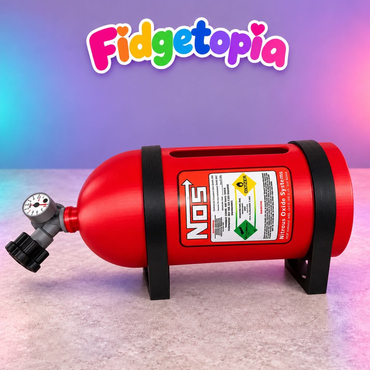 NOS Nitrous Bottle Tissue Holder – Novelty Gift for Car Lovers