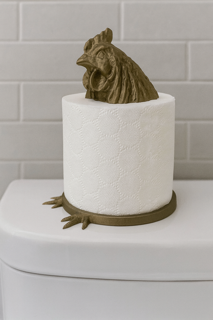 Chicken Toilet Roll Holder