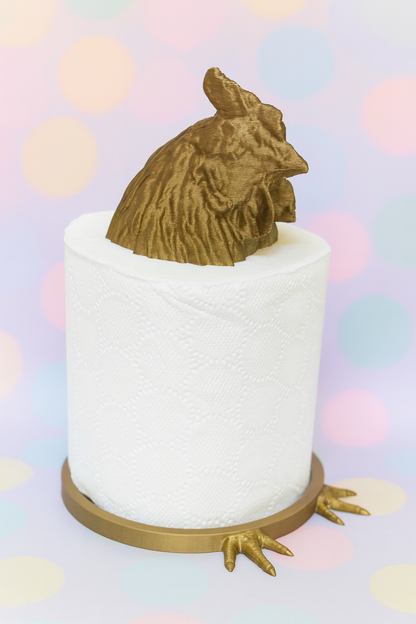 Chicken Toilet Roll Holder