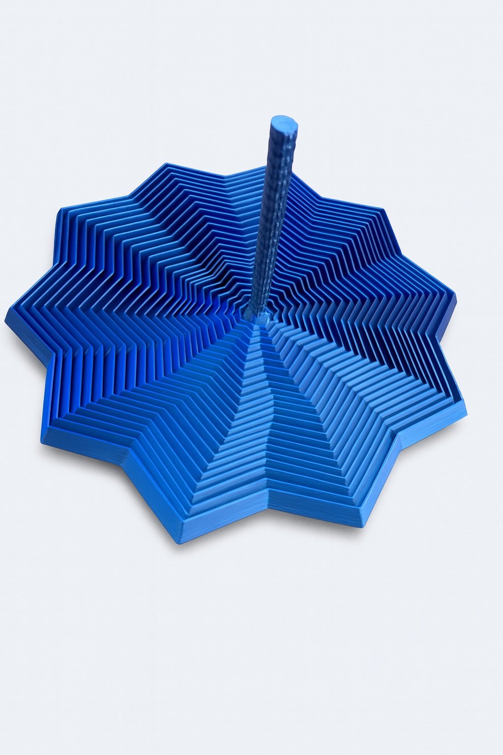 3D-Printed Superellipse Fidget Star – Mathematical Kinetic Desk Toy