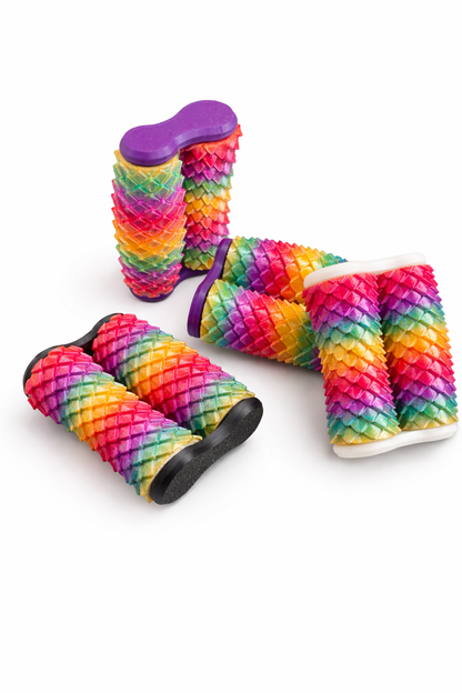 ✨ 3D Printed Dragon Scale Sensory Hand Roller – Strong Tactile Fidget & Deep Pressure Stim Tool ✨