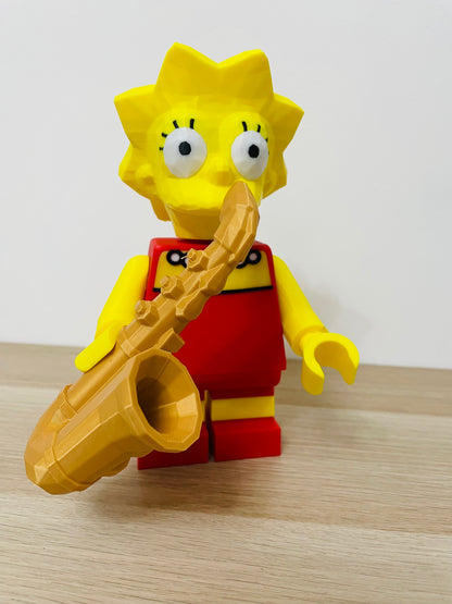 Big Brick Inspired Giant Lisa Simpson