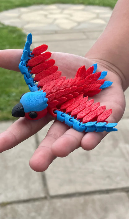 WIGGLERZ - Pedro The Parrot 🦜 Sensory Fidget Toy