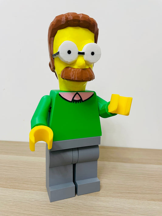 Big Brick Inspires Giant Ned Flanders