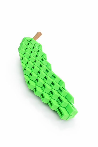 Sensory Pixel Pear - 3D Printed Transforming Fidget Toy