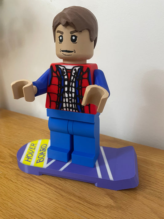 Big Brick Inspired Giant Marty Mcfly