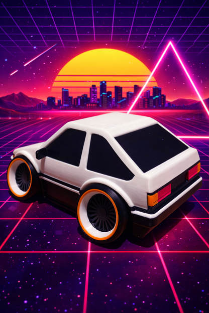 Tooned Toyota Corolla AE86