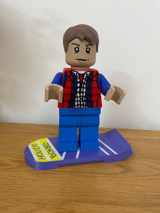 Big Brick Inspired Giant Marty Mcfly