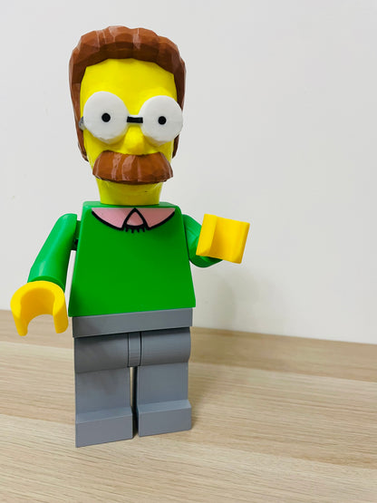 Big Brick Inspires Giant Ned Flanders