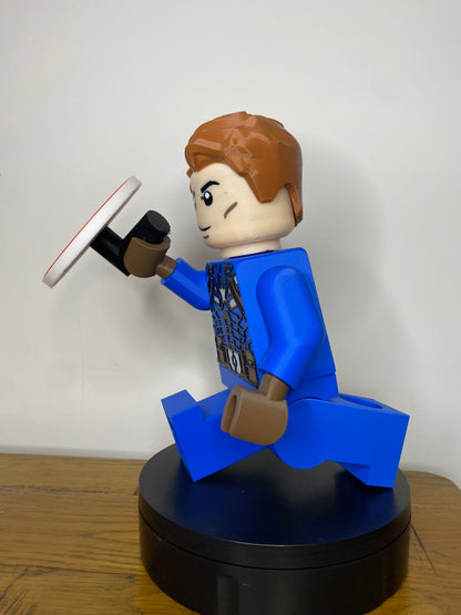 Big Brick Inspired Giant Captain America