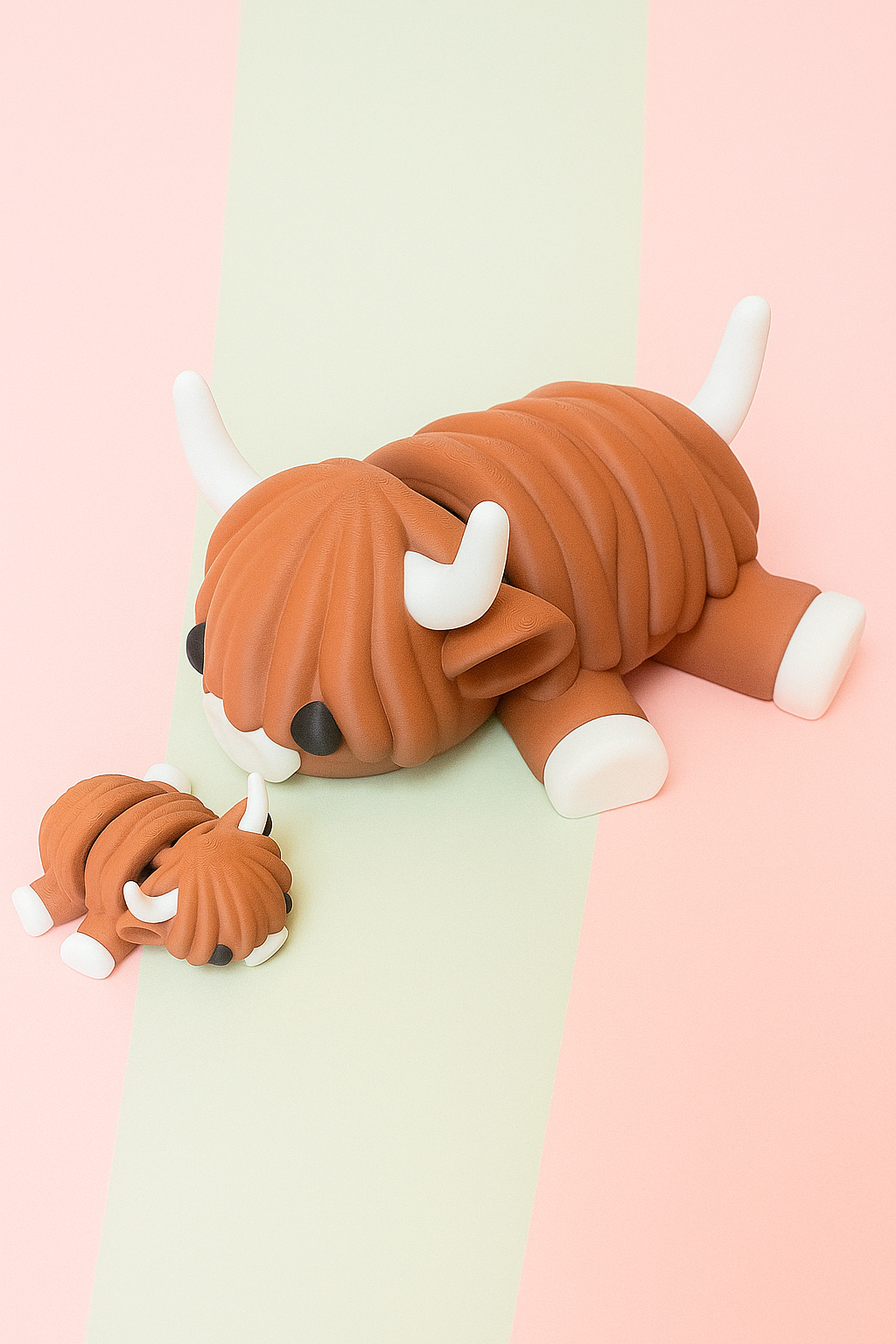 BIG WIGGLERZ - Hettie the Highland Cow