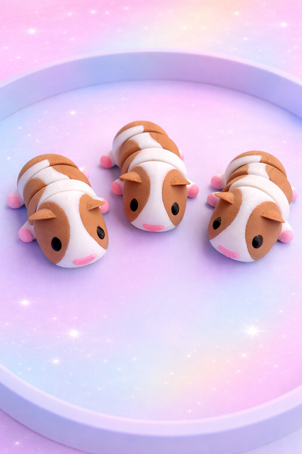 WIGGLERZ Gary the Guinea Pig 🐹 Fidget Toy – Articulated Sensory Desk Toy for ADHD, Anxiety & Stress Relief