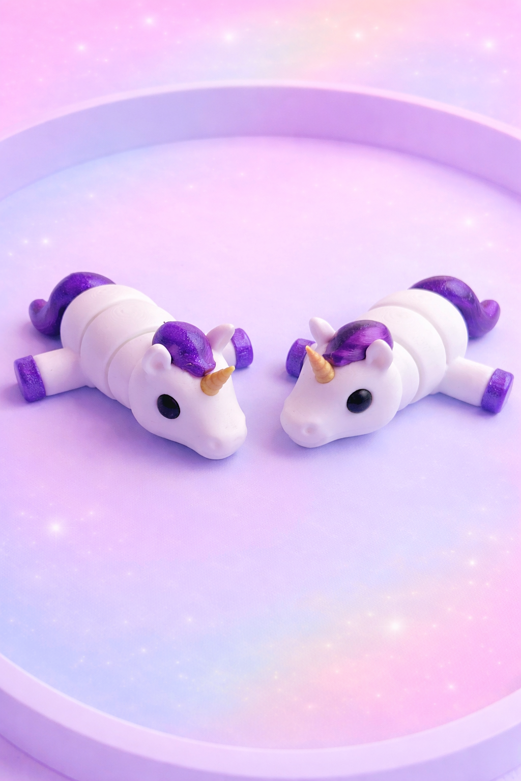 WIGGLERZ Ursula the Unicorn 🦄 Fidget Toy – Articulated Sensory Desk Toy for ADHD, Anxiety & Stress Relief