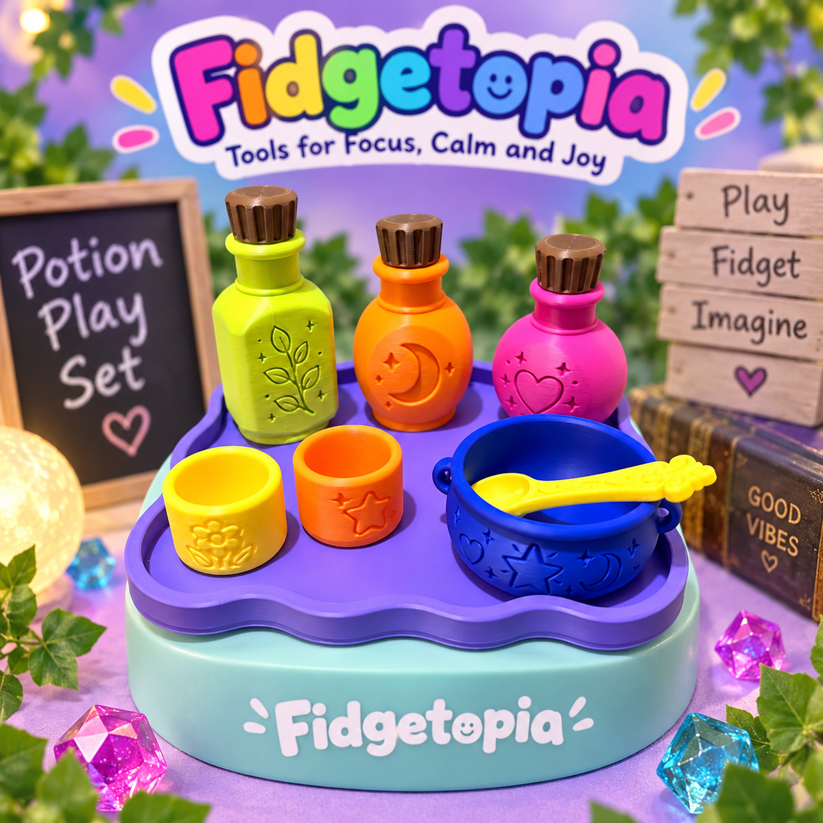 ✨ Magical Potion Play Set – Sensory & Imaginative Play