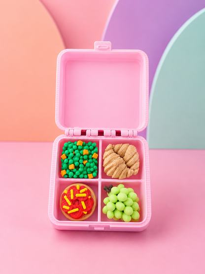 🥪 Snack’n’Stim – Retro Lunchbox Fidget - Rainbow 🌈