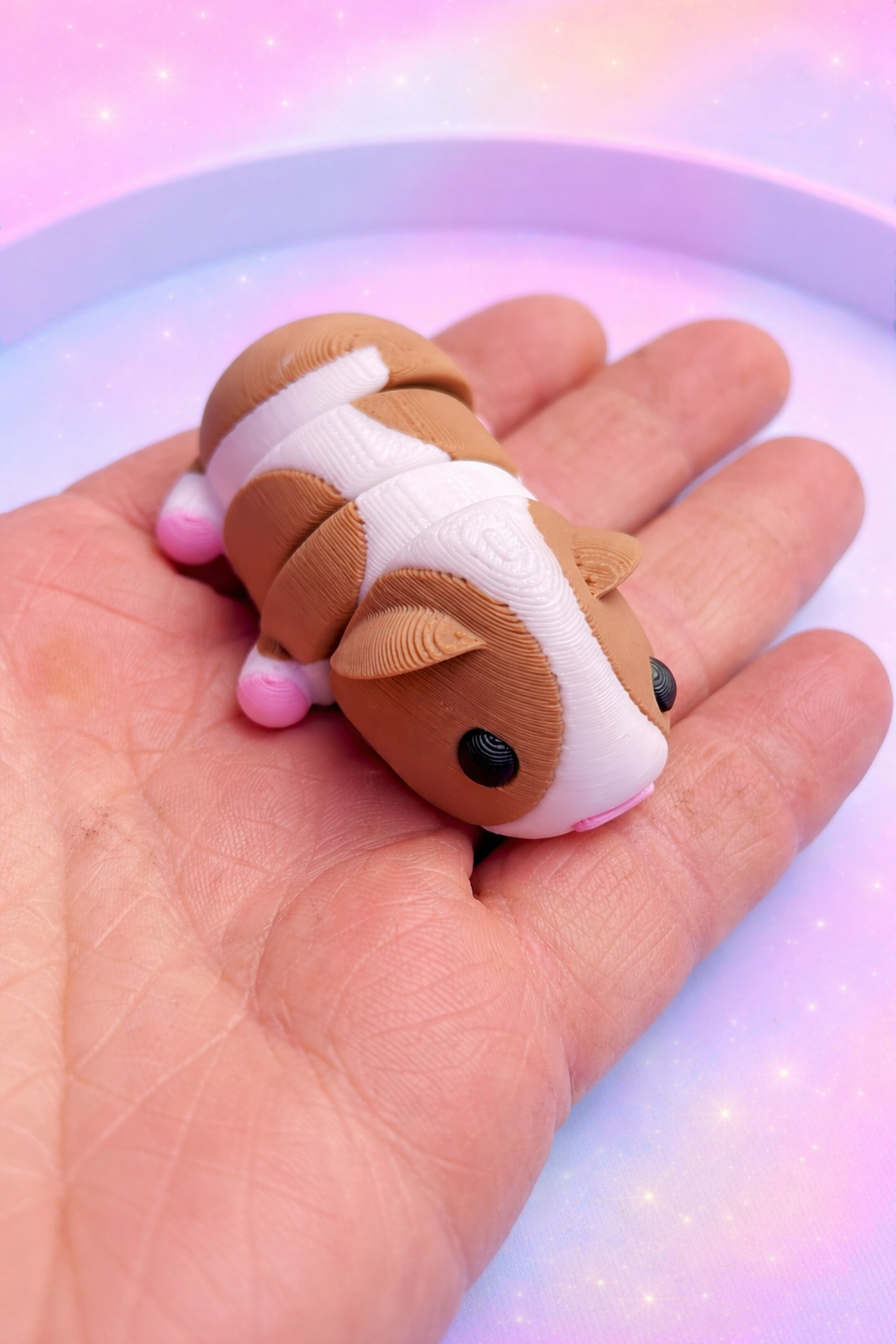 WIGGLERZ Gary the Guinea Pig 🐹 Fidget Toy – Articulated Sensory Desk Toy for ADHD, Anxiety & Stress Relief