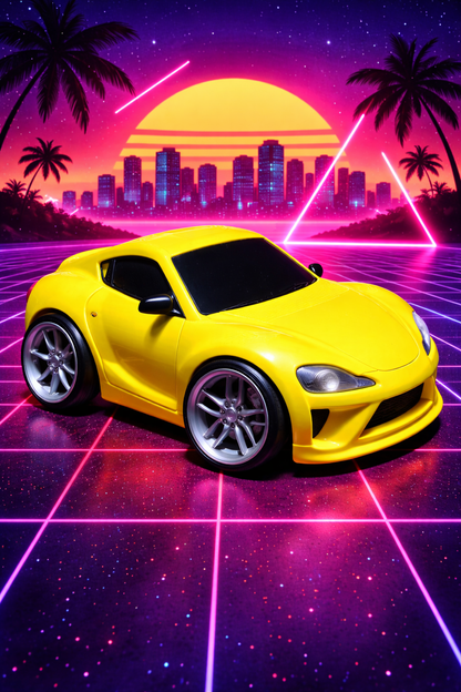 Tooned Toyota Supra Mk5