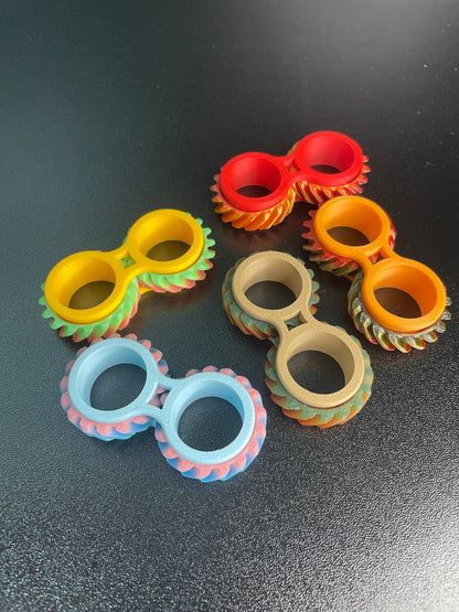 Double Fidget Ring
